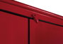 GINER Y COLOMER Armoire à 2 portes en bois de manguier rouge